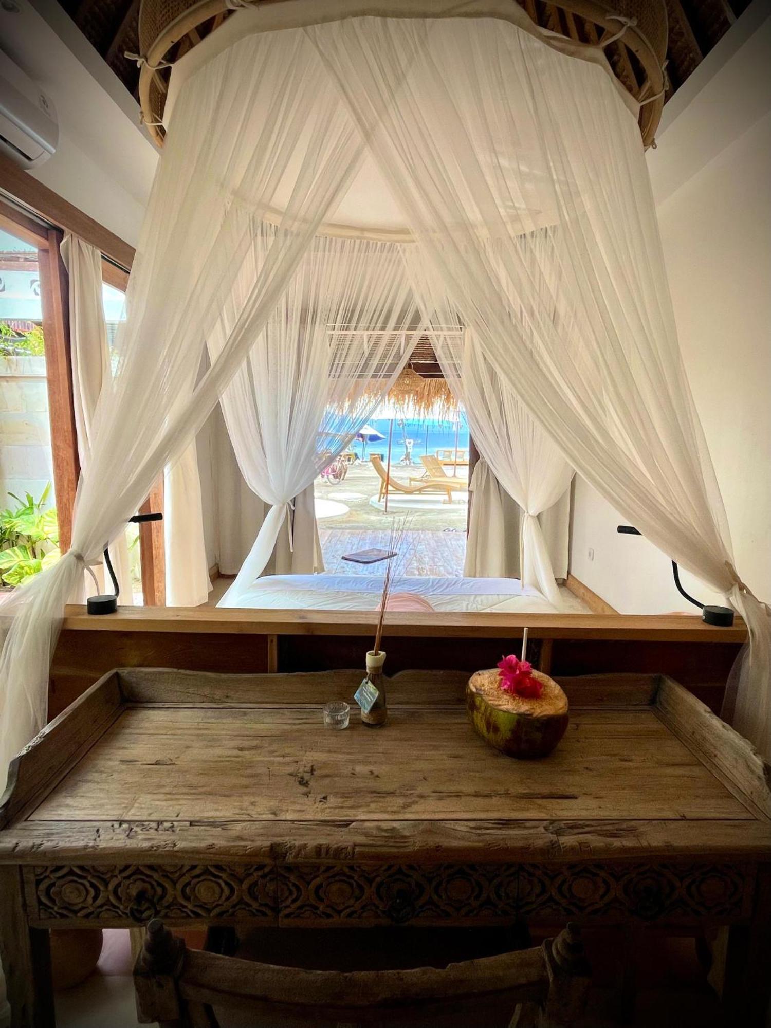 Mandala Beach Healing Rooms Gili Air Exterior photo